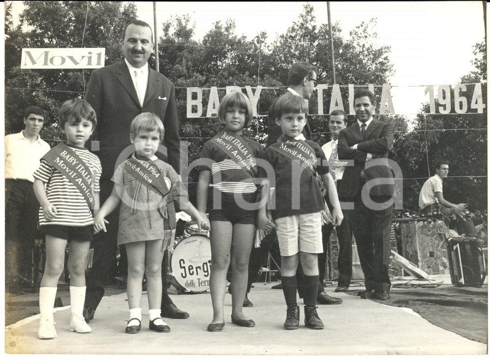1964 COLLODI Giardino GARZONI - Vincitori del concorso "Baby Italia" *Foto 18x13