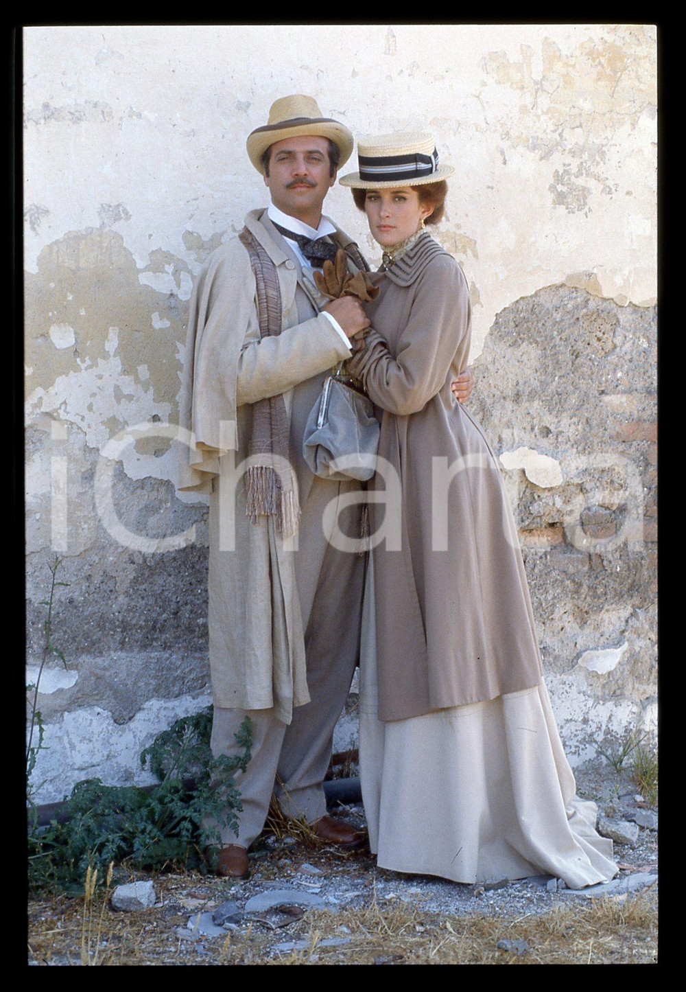 35mm vintage slide*1995 LA FAMIGLIA RICORDI - Massimo GHINI Ritratto dell'attore