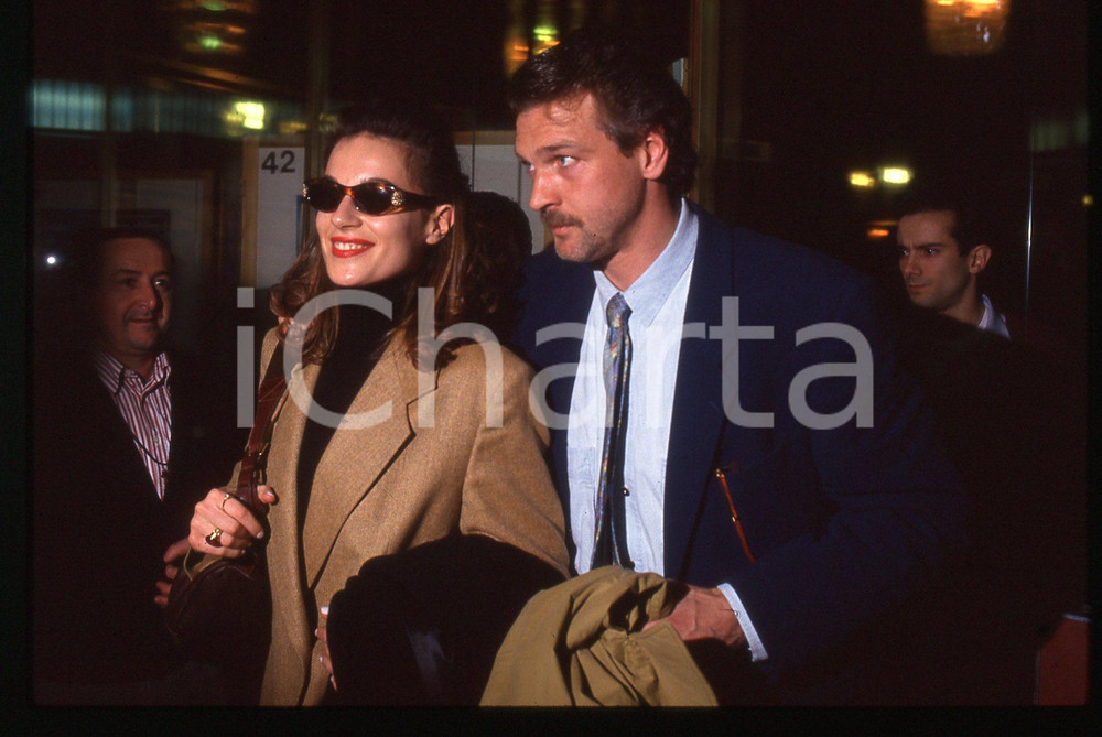 35mm vintage slide* 1993 SANREMO Gala UNICEF - Stefano TACCONI e Laura SPERANZA