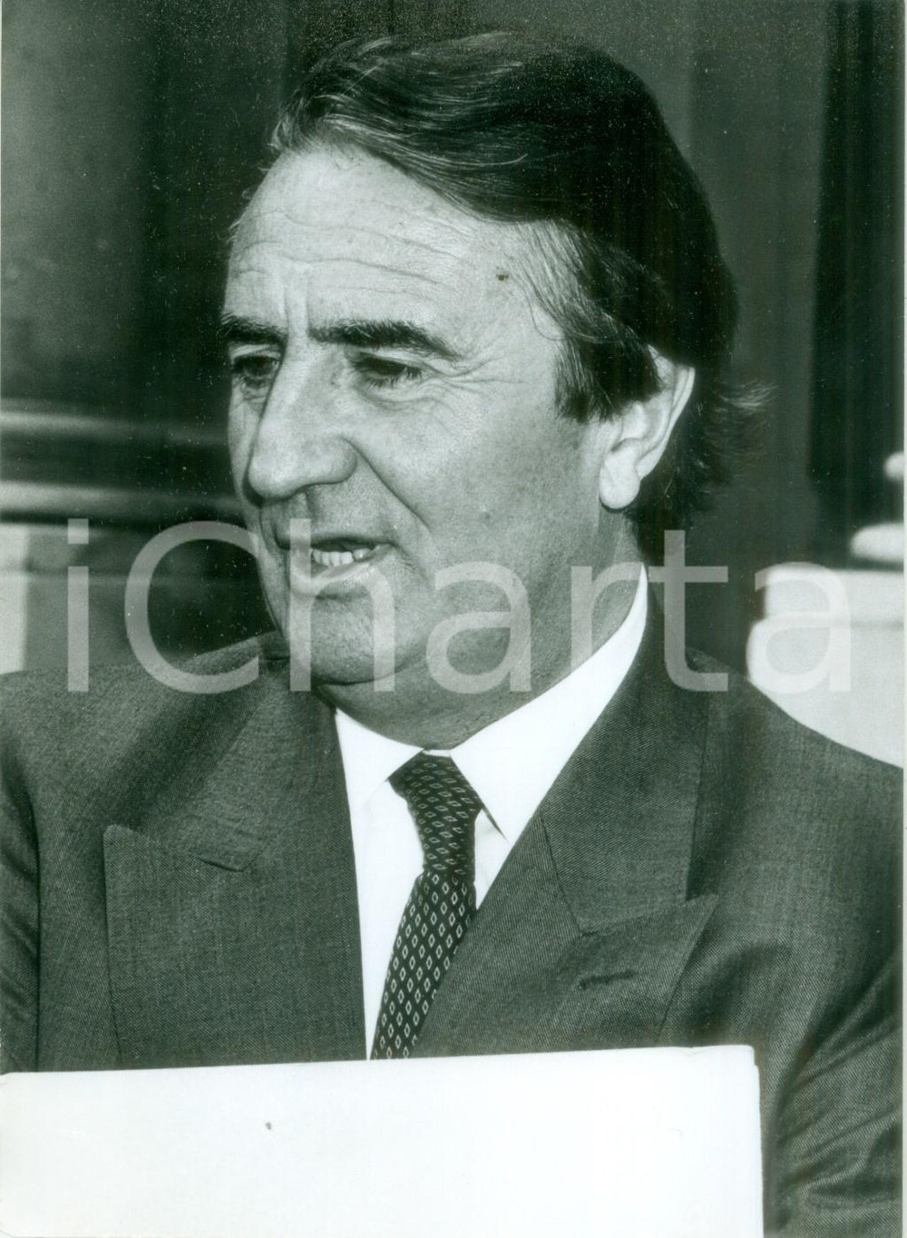 Fotografia d epoca originale 1991 PARIS Ministro JeanPierre SOISSON all ELISEO Fotografia 1