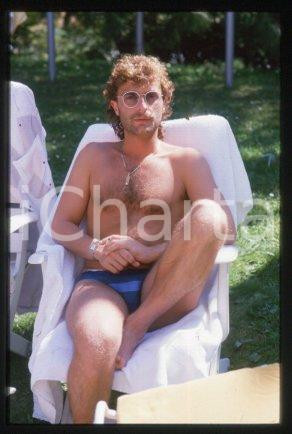 35mm vintage slide* 1985 MUSIC Michael CRETU musician, singer, songwriter (31)