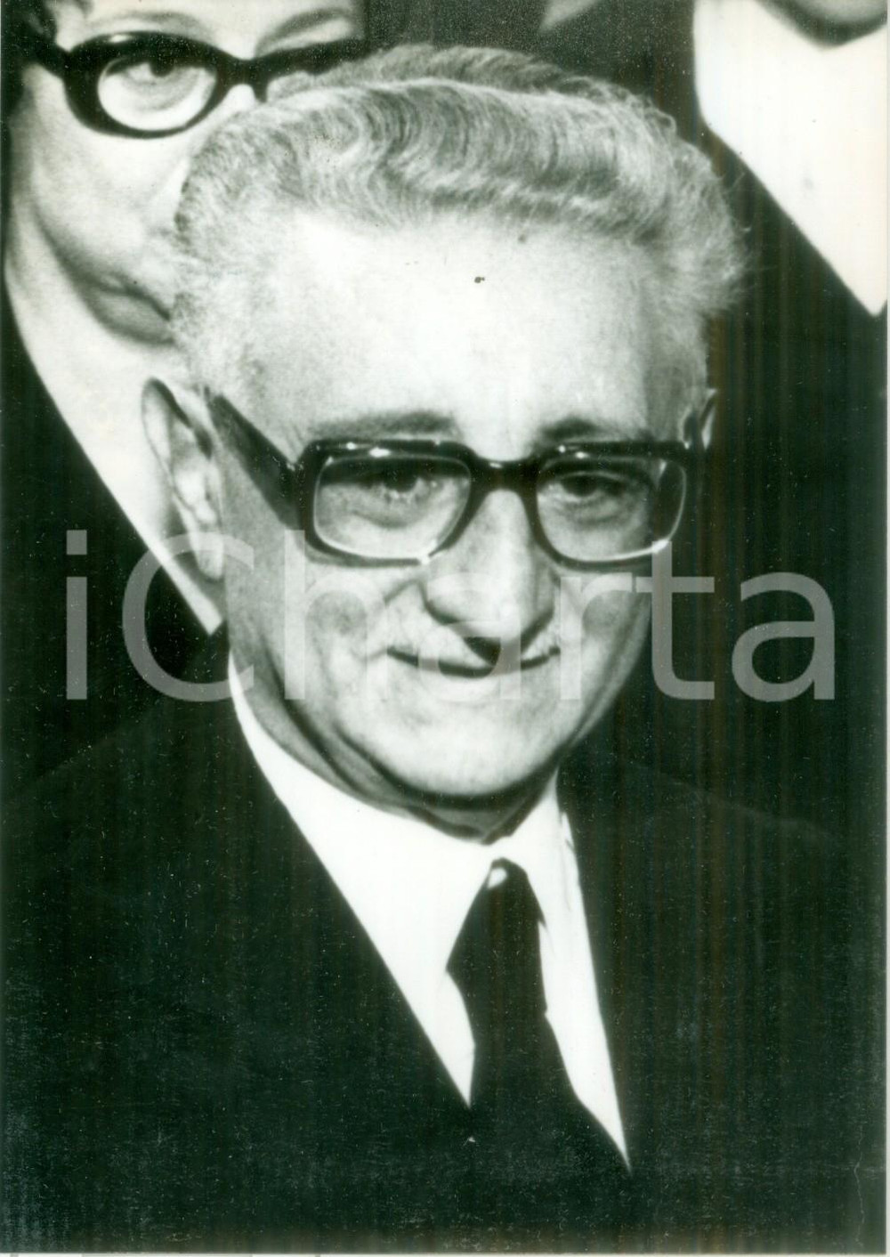 Fotografia d epoca originale 1978 ROMA Giovanni LEONE Presidente della Repubblica Fotografia 1