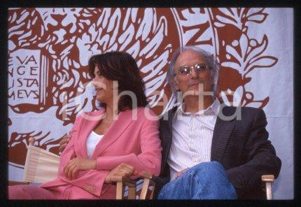35mm vintage slide* 1993  VENICE Film Festival Carlos SAURA, Francesca NERI (25)