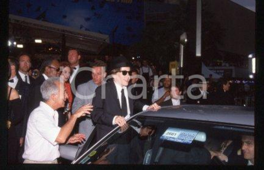 35mm vintage slide* 1998 MILAN an American actor J. Evan BONIFANT (10)