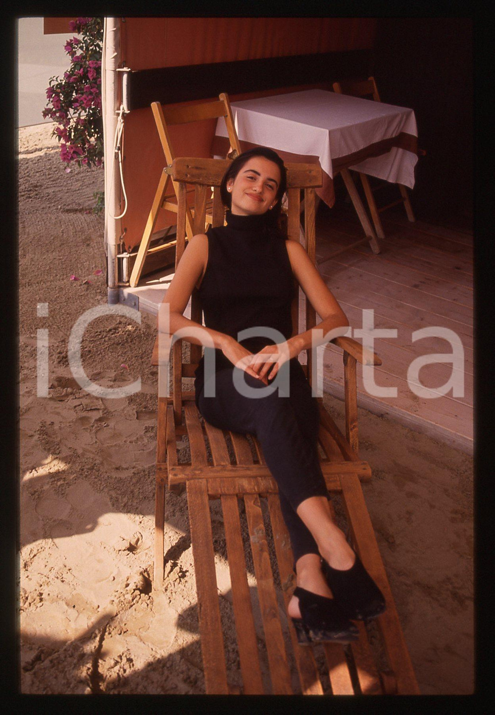 35mm vintage slide* 1992 VENEZIA LIDO Penelope CRUZ - Ritratto dell'attrice (41)