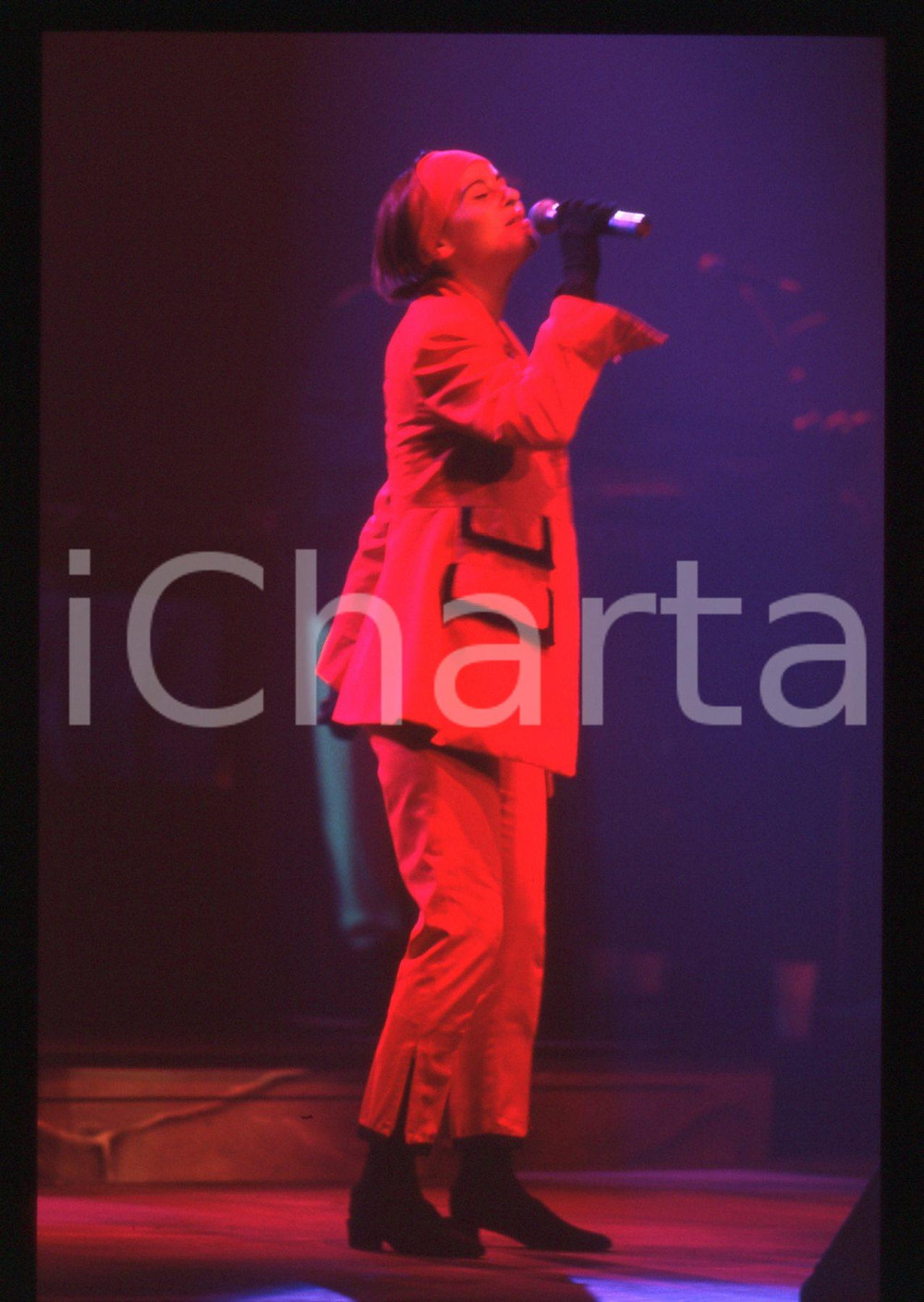 35mm vintage slide* 1990ca MUSICA Lisa STANSFIELD in concerto (13)