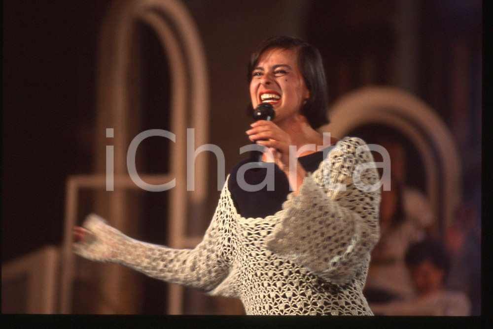 35mm vintage slide* 1997 FESTIVALBAR Lisa STANSFIELD Ritratto della cantante 3