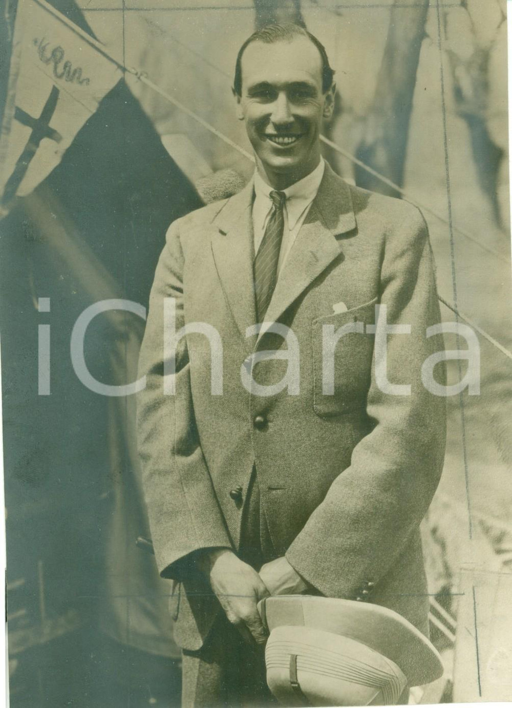 Fotografia d epoca originale 1929 RITRATTI SAVOIA Il Duca di SPOLETO al tempo della spedizione al KARAKORUM 1