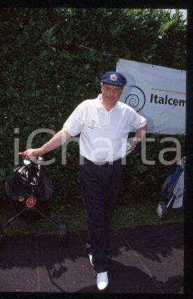 35mm vintage slide* 1989 ca ITALY ITALCEMENTI Banker David René de ROTHSCHILD 39