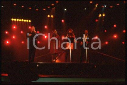 35mm vintage slide* 1988 SANREMO a vocal group THE MANHATTAN TRANSFER (51)