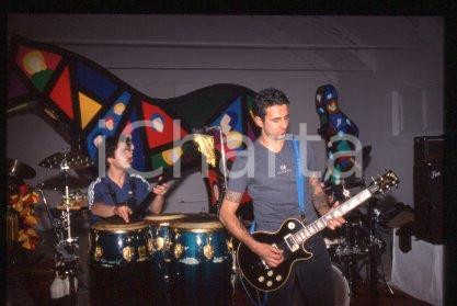 35mm vintage slide* 1994 ITALY Leader of the band TIMORIA Omar PEDRINI (13)