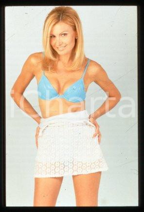 35mm vintage slide* 1988 ca ITALY Portrait of actress Melina MOLINARI (2)