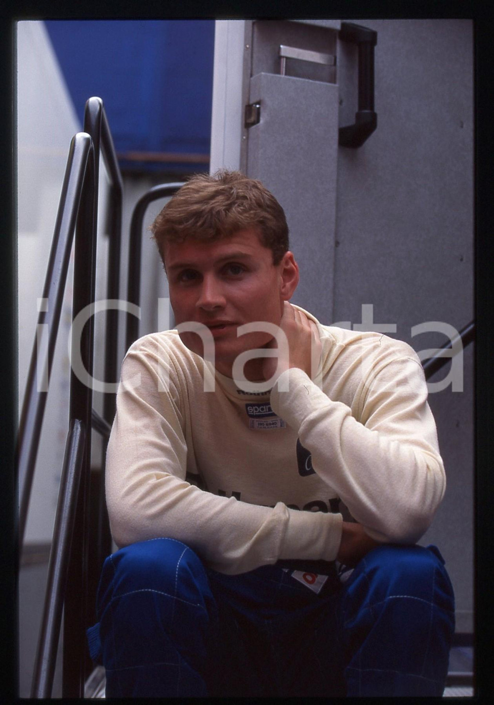 35mm vintage slide* 1995 ca FORMULA 1 David COULTHARD scuderia WILLIAMS (4)