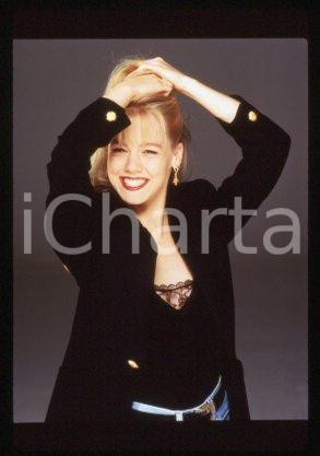 Jennie GARTH BEVERLY HILLS 90210 American actress 1992 ca * 35mm vintage slide 1