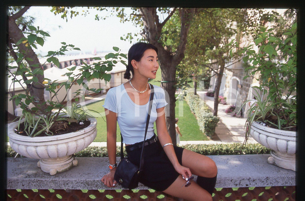 35mm vintage slide* 1995 ca VENEZIA Maggie CHEUNG Ritratto dell'attrice (3)