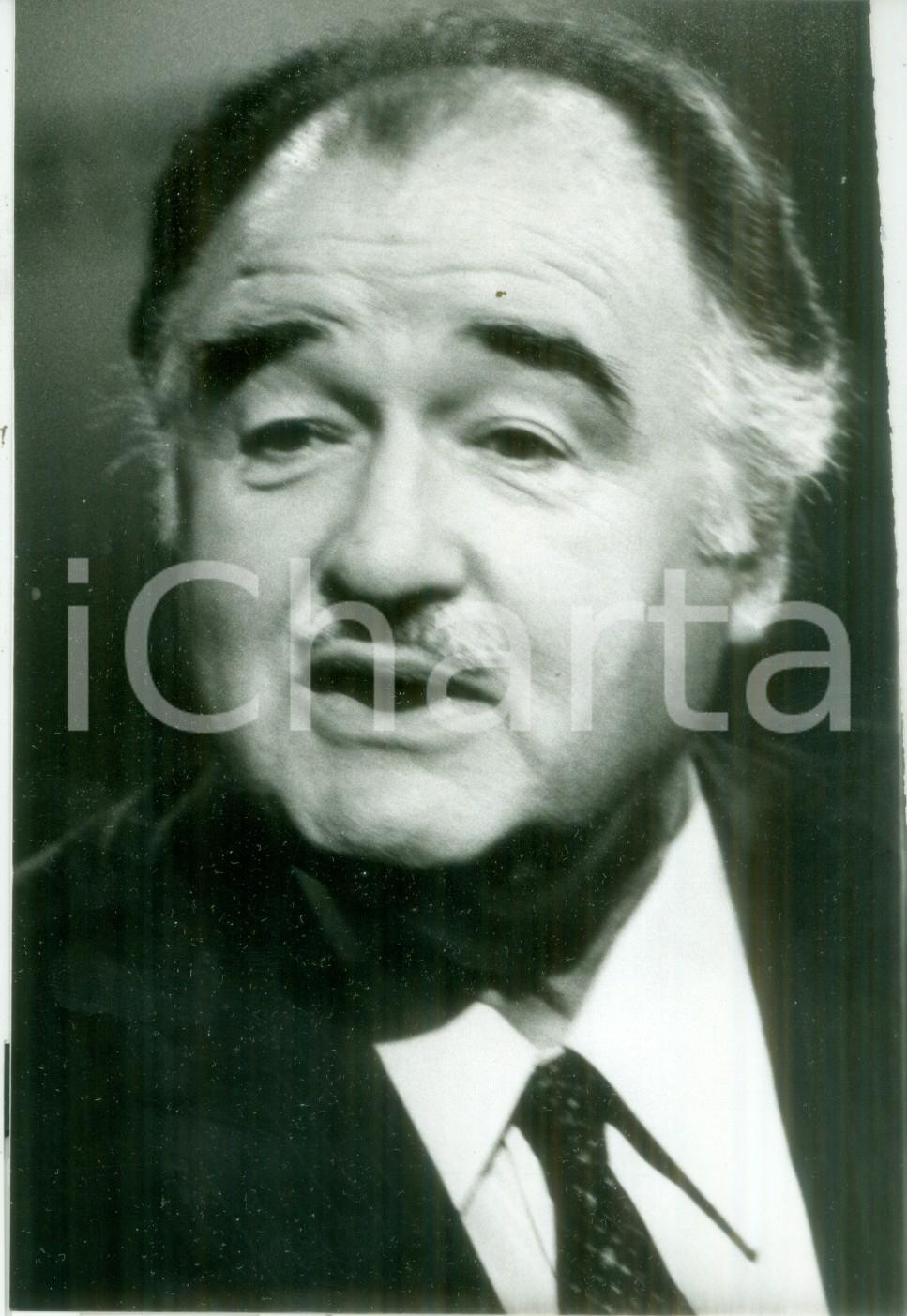 Fotografia d epoca originale 1986 PARIS Alexandre DE MARENCHES ospite a Apostrophes Fotografia 1