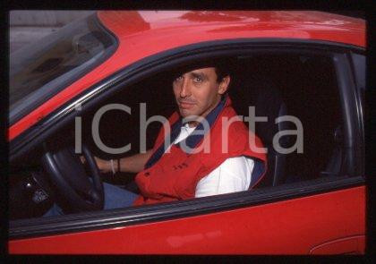 35mm vintage slide* 1994 ca SAN REMO Daniel DUCRUET in the car (87)