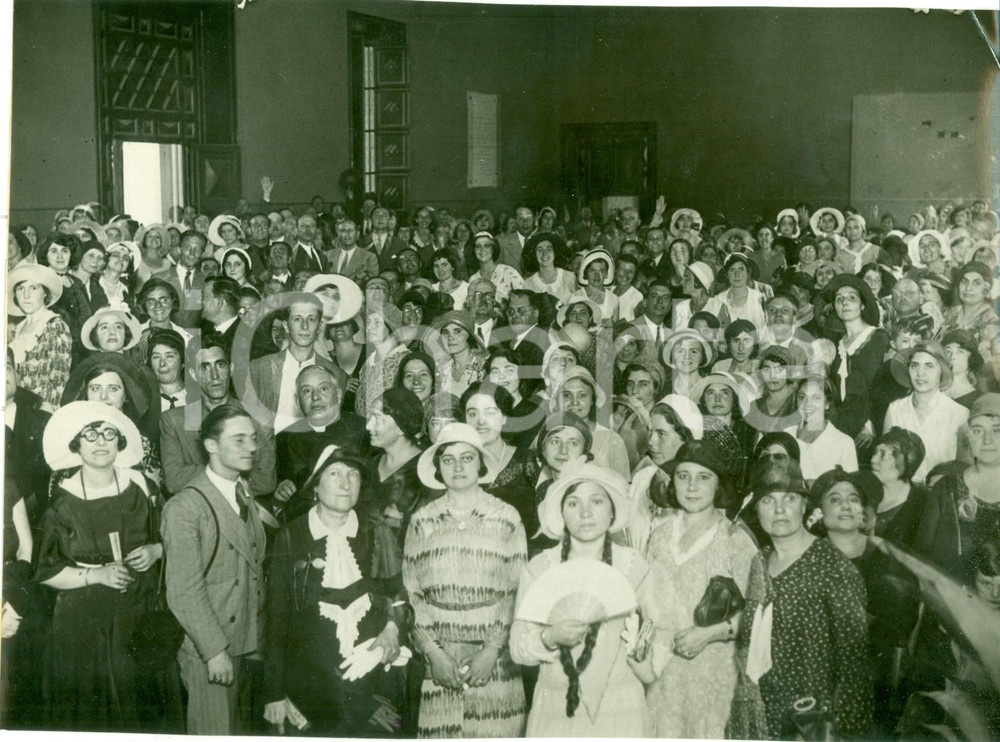 Fotografia d epoca originale 1931 ROMA COLLEGIO ROMANO Corso Nazionale Informativo Educazione Fisica FOTO 1