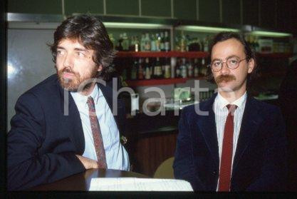 35mm vintage slide* 1983 ITALY director Giacomo BATTIATO and Maurizio NICHETTI 5
