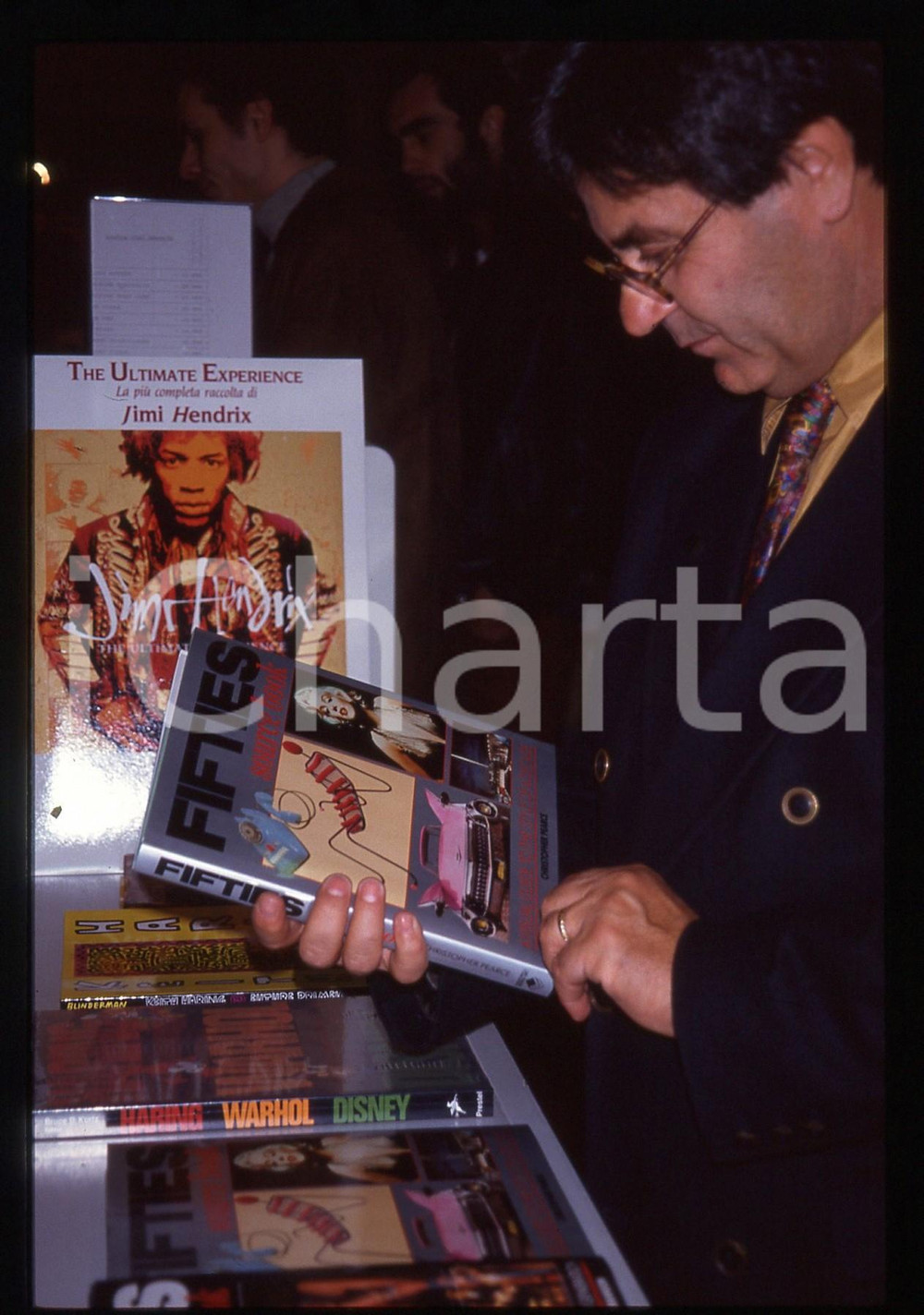 35mm vintage slide* 1992 MILANO - Jimi HENDRIX Exhibition