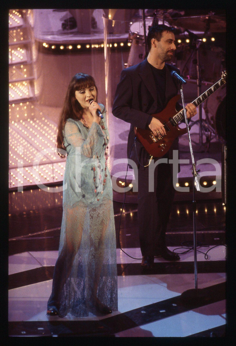 35mm vintage slide* 1997 FESTIVAL SANREMO - JALISSE (50)