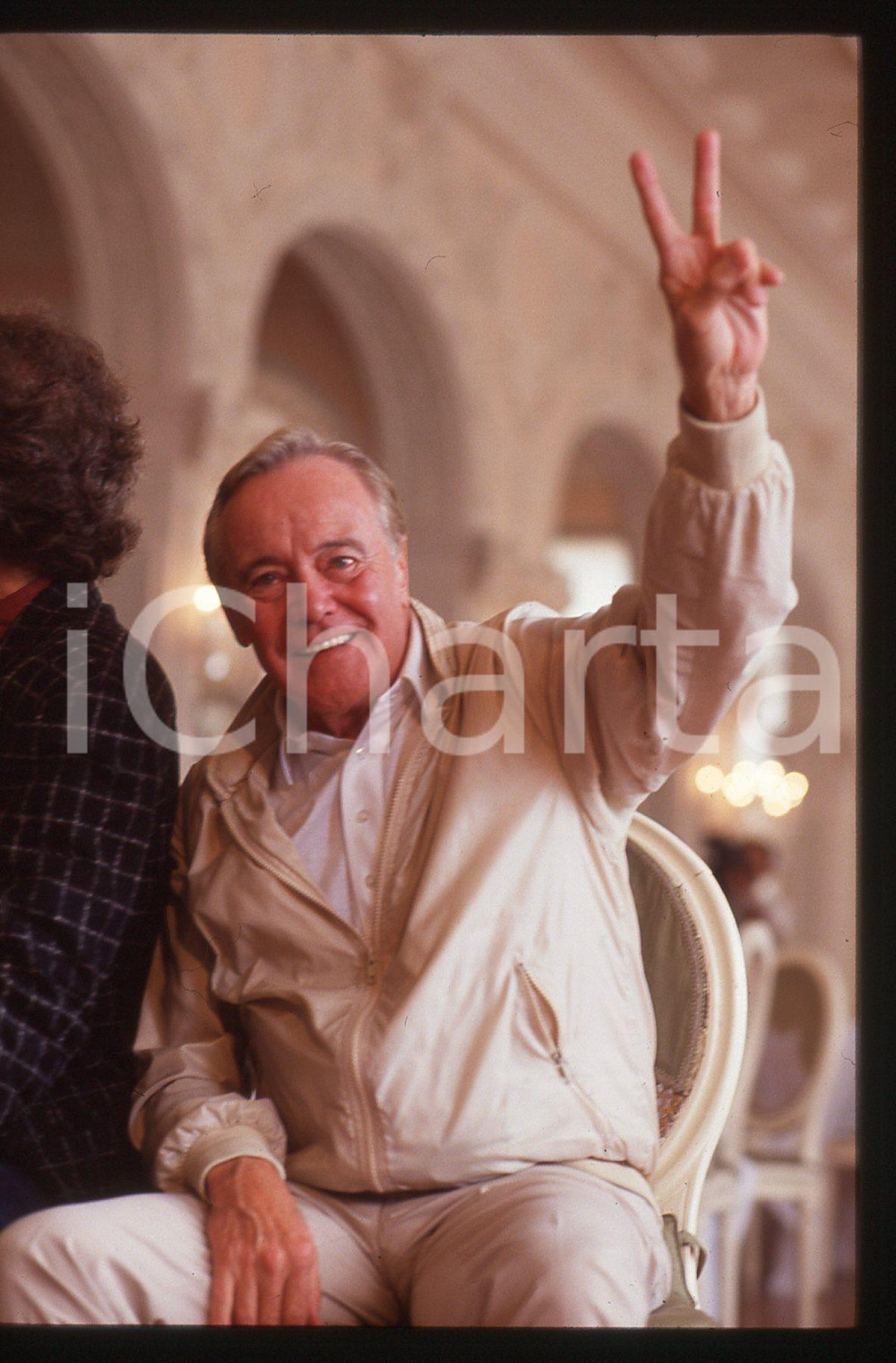 35mm vintage slide* 1992 FESTIVAL VENEZIA - Jack LEMMON (5)