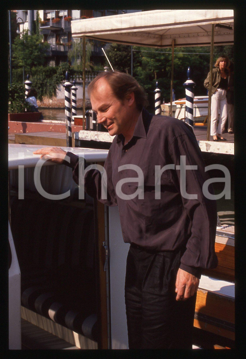 35mm vintage slide* 1989 VENEZIA Klaus Maria BRANDAUER Ritratto dell'attore (81)
