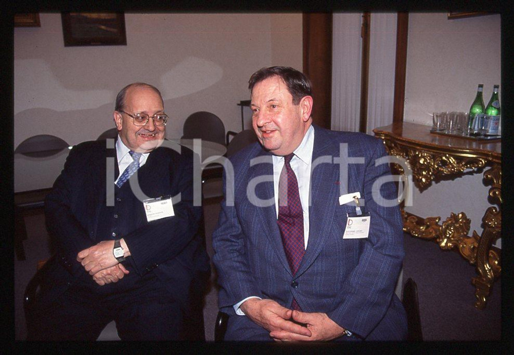 35mm vintage slide*1988 politica Jean-Pierre contzen