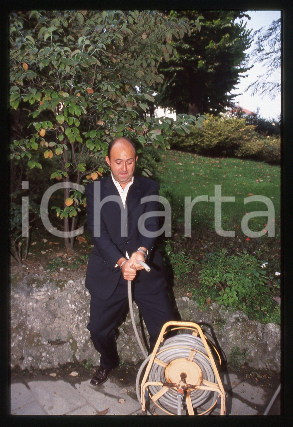 35mm vintage slide* 1995ca COSTUME Rosario "Sasà" SALVAGGIO Ritratto (6)