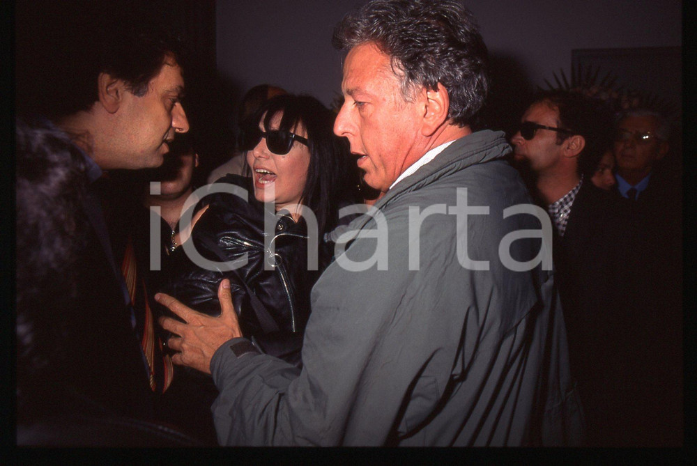 35mm vintage slide* 1995 BUSTO ARSIZIO Funerali di Mia MARTINI Loredana BERTÉ 8