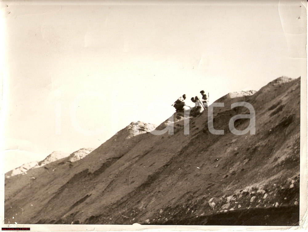 Fotografia d epoca originale 1942 WW2 Russia Fronte del Donez FOTO pattuglie ARMIR 1