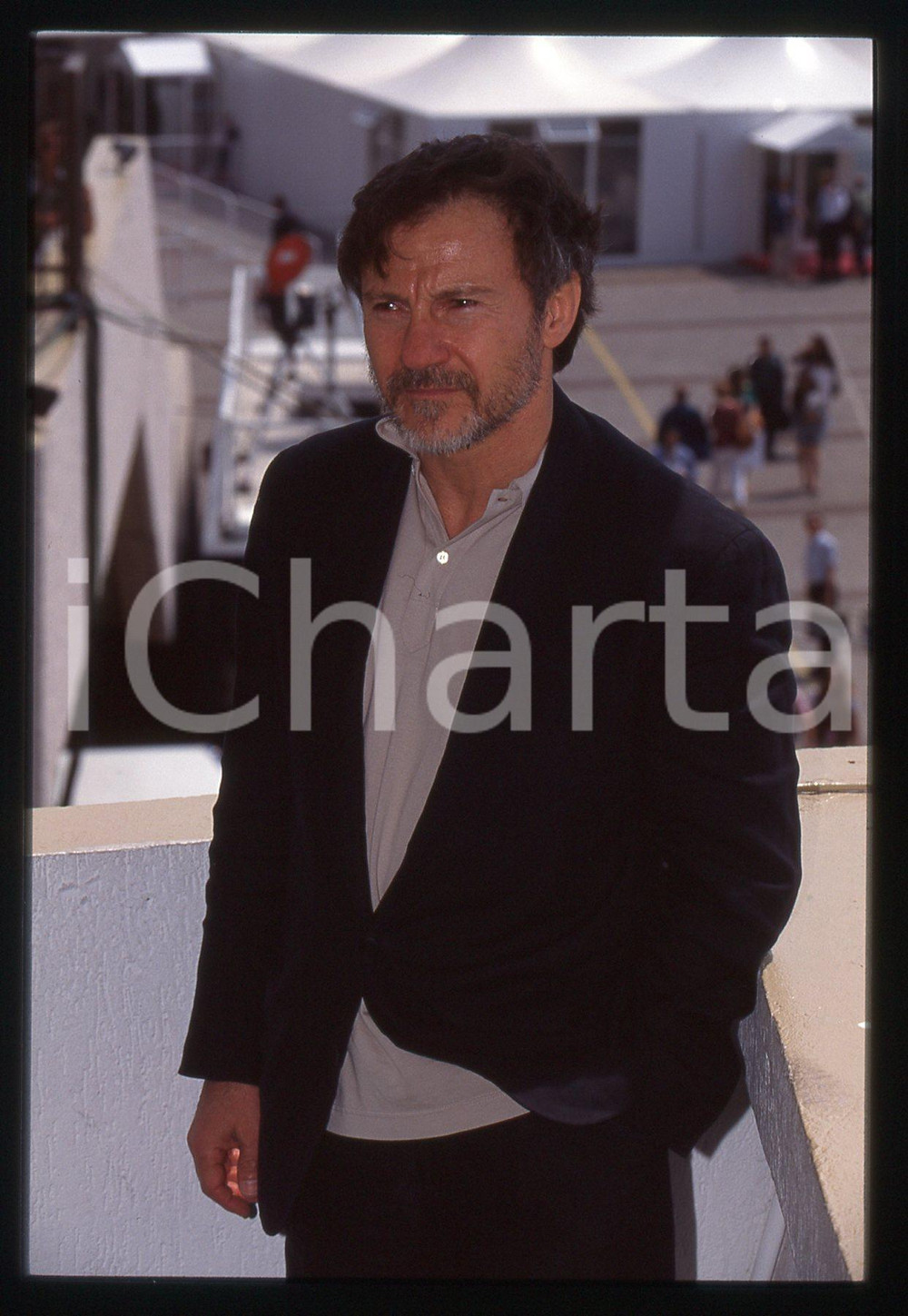 35mm vintage slide* 1995 CANNES Harvey KEITEL Photocall ULYSSES' GAZE 3