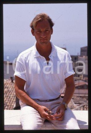 35mm vintage slide* 1989 ca CANNES Film Festival American actor Anthony PECK 15