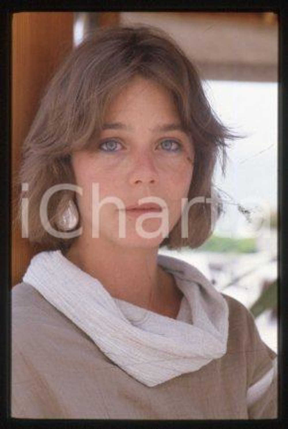 35mm vintage slide* 1986 ca ITALY Portrait of an american actress Susan DEY (31)