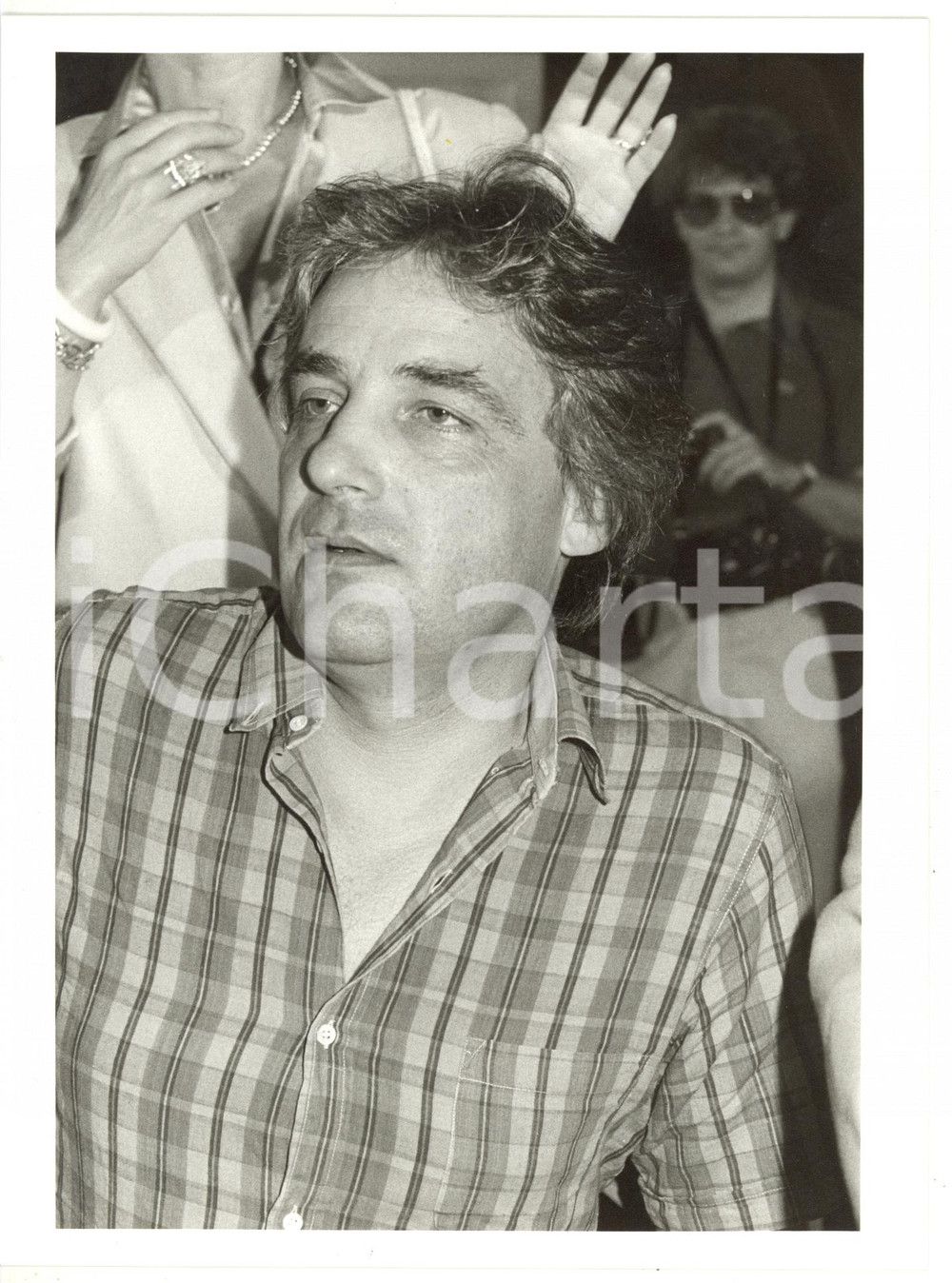 Fotografia d epoca originale 1990 ca CINEMA Ritratto del regista Andrzej ZULAWSKI  Foto 18x24 1