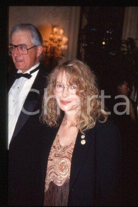 35mm vintage slide* 1996 ca CINEMA American actress Mia FARROW Harris YULIN (4)