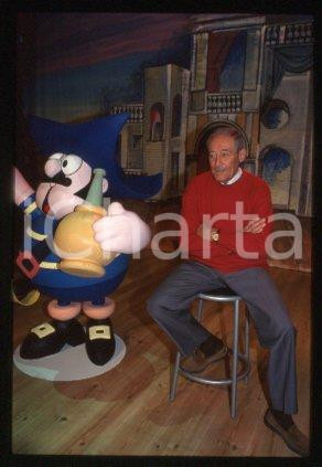 35mm vintage slide* 1990 ca TV Voice actor CALIMERO Ignazio COLNAGHI Portrait 48