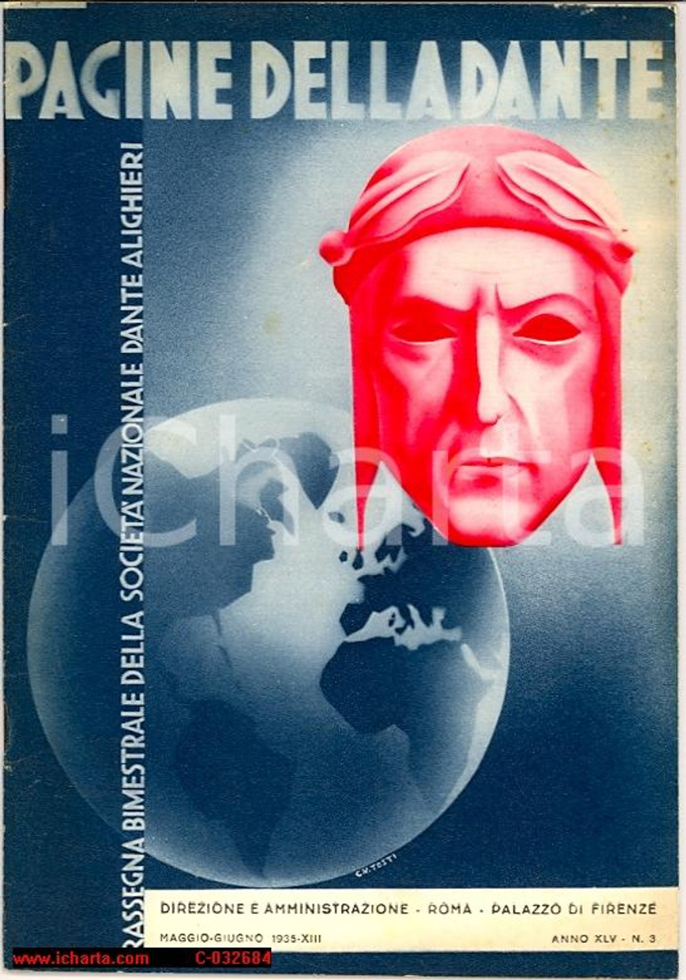 Giornale, rivista storica 1935 PAGINE DELLA DANTE anno XLV n. 3 1