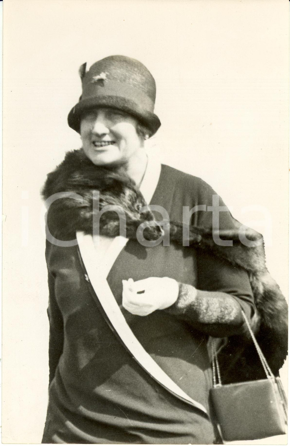 Fotografia d epoca originale 1928 ENGLAND Clarissa SOFER WHITBURN vincitrice WATERLOO CUP Fotografia 1