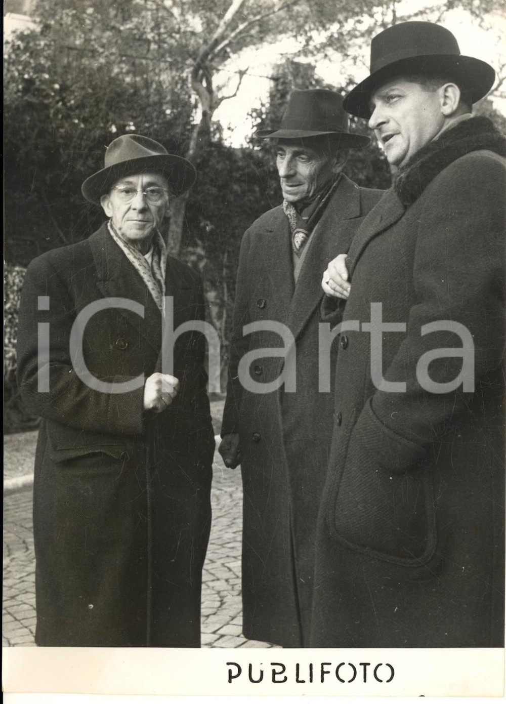 1953 GARDONE RIVIERA Vittoriale - Ettore LUISE a Villa Mirabella *Foto 13x18