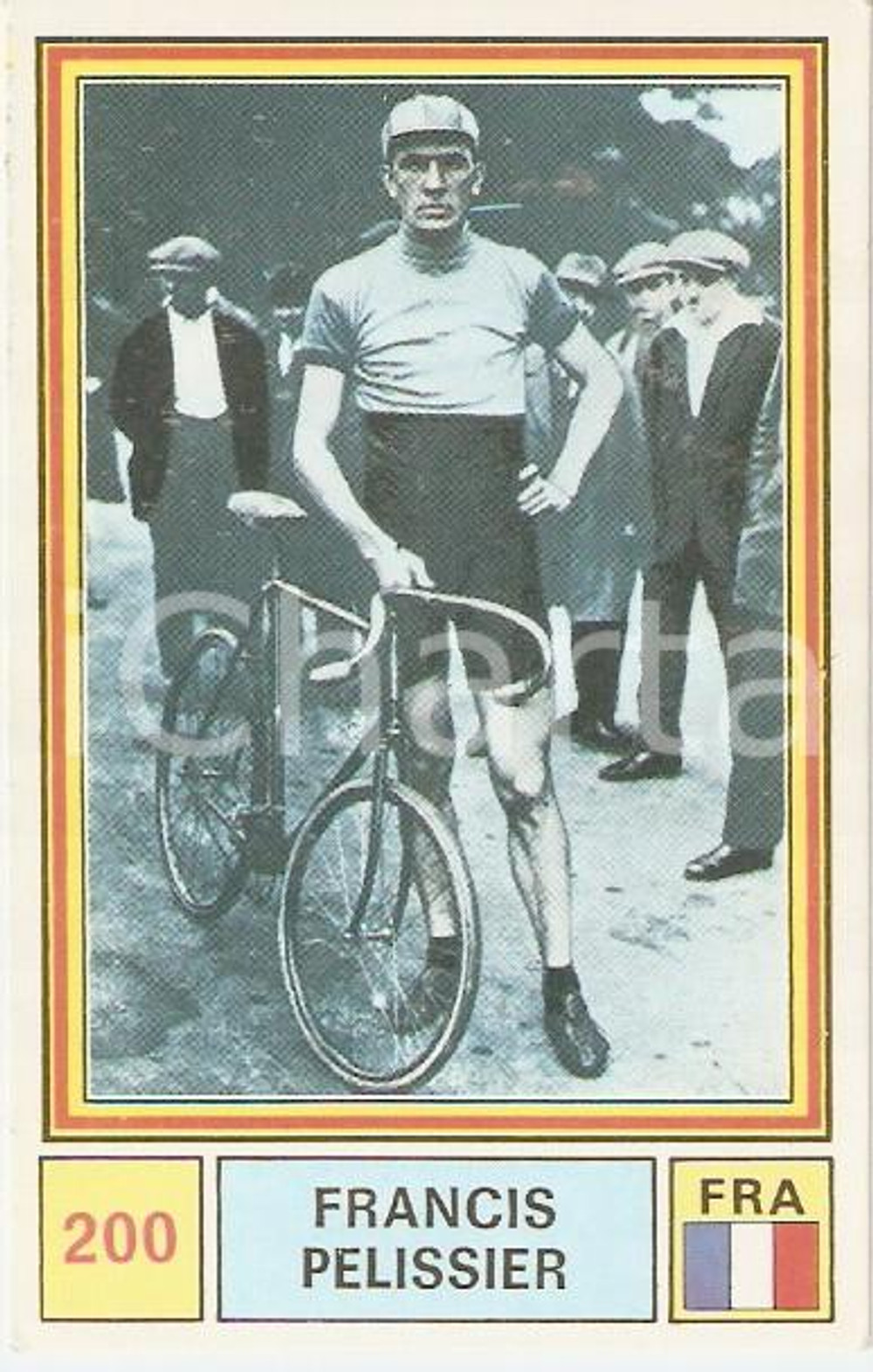 Oggetto da collezione cartaceo PANINI - SPRINT 1971 Figurina valida Francis PELISSIER n. 200 Ciclismo 1