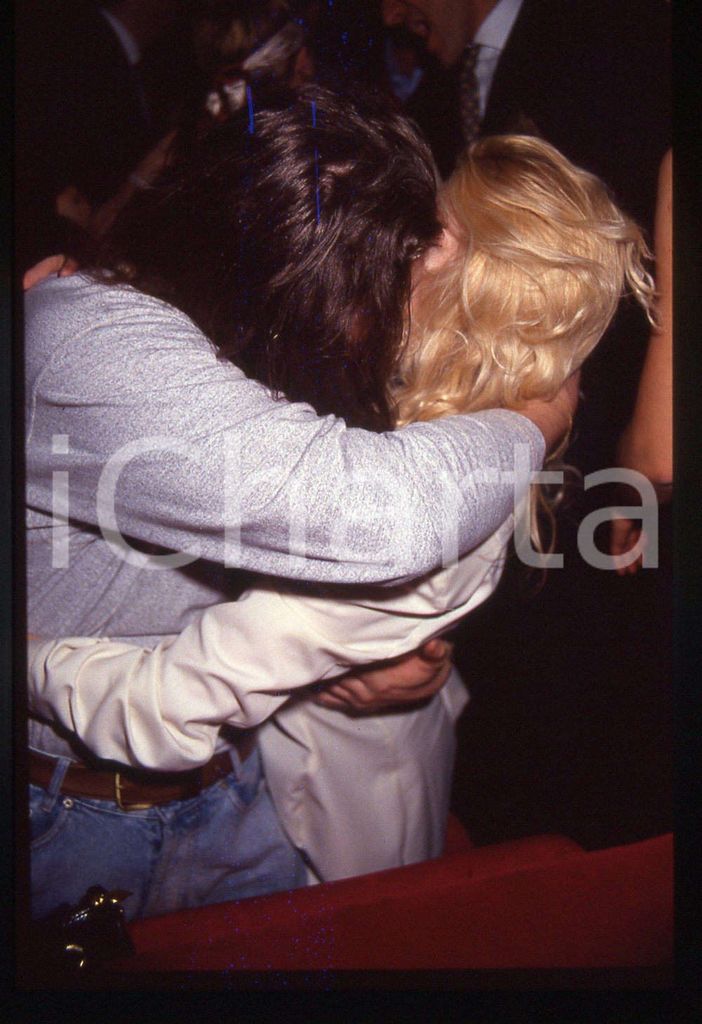 35mm vintage slide* 1995ca COSTUME Graziano SALVADORI in un night club (5)