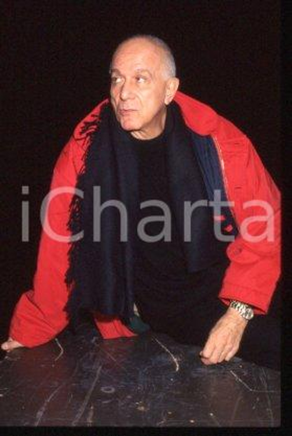 Roland PETIT - THEATRE Ballet company director 1995 ca * 35 mm vintage slide 26