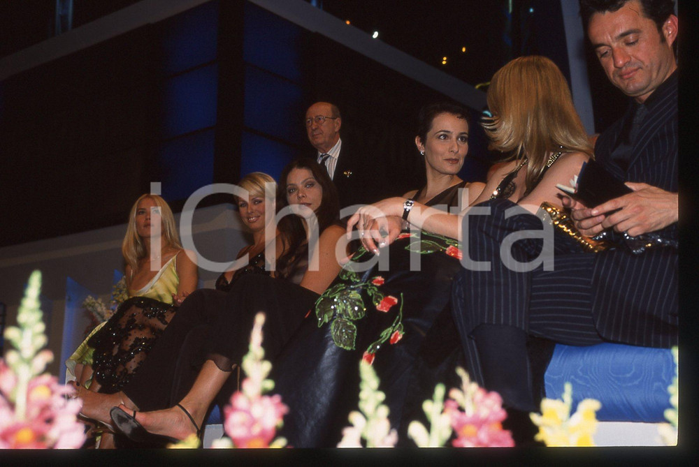 35mm vintage slide* 2001 PREMIO REGIA TELEVISIVA - Ornella MUTI Valeria MAZZA 