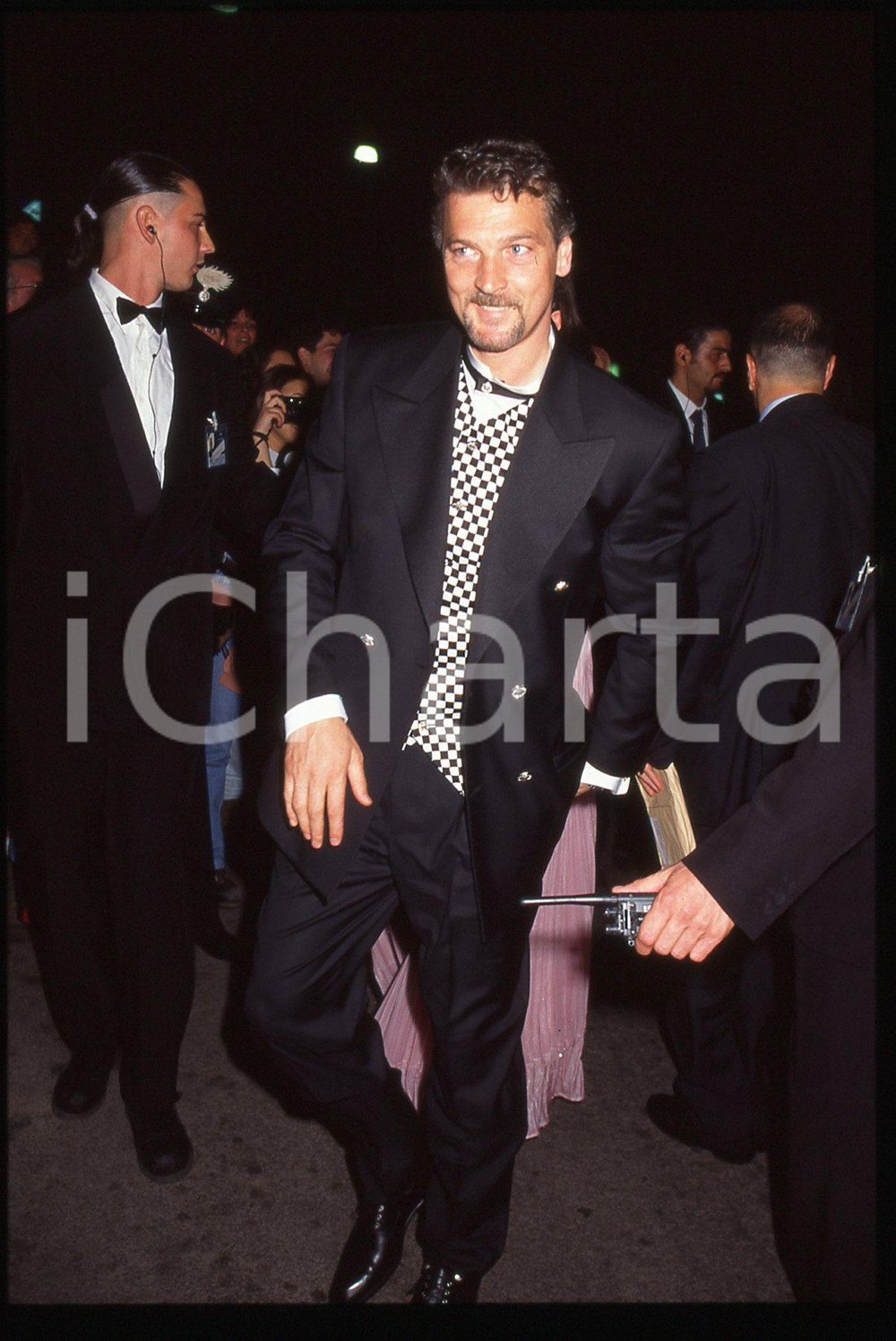 35mm vintage slide* 1995 ca MILANO TELEGATTI Stefano TACCONI Ritratto calciatore