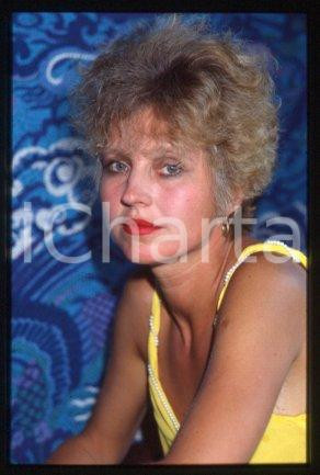 Hanna SCHYGULLA VENICE German actress chanson singer 1986 *35mm vintage slide 20