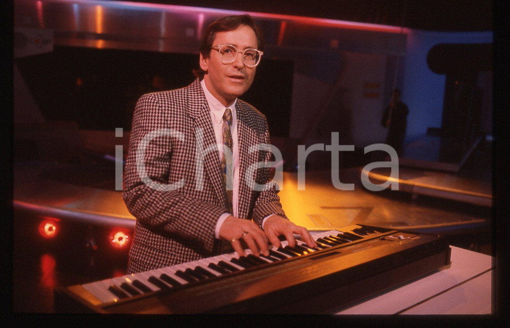 35mm vintage slide* 1985ca MUSICA Stephen SCHLAKS Ritratto del musicista (11)