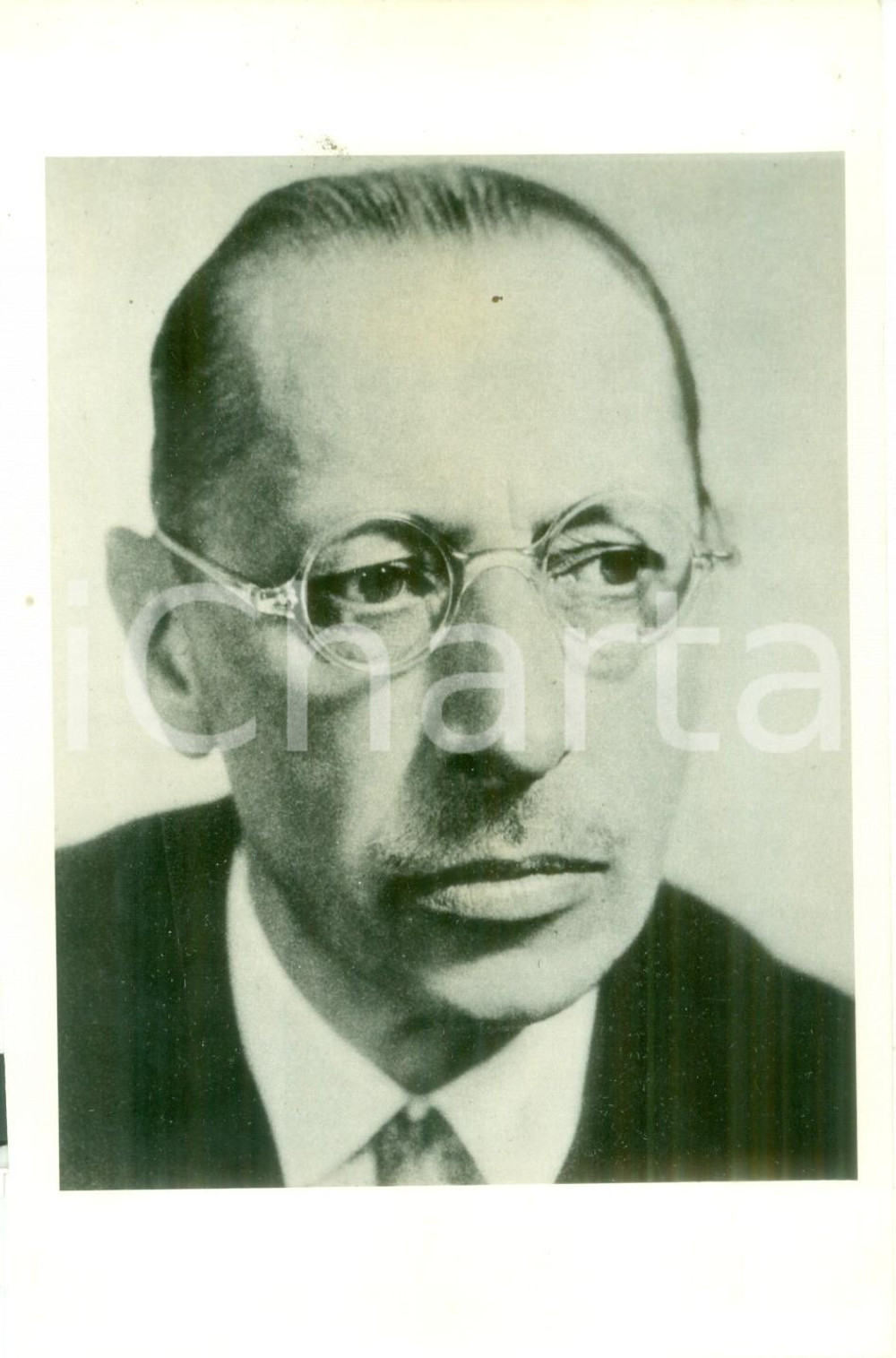 Fotografia d epoca originale 1950 ca NEW YORK USA Il compositore Igor STRAVINSKIJ Fotografia 1