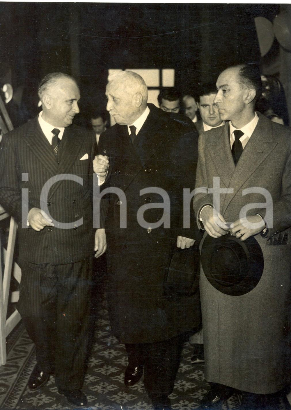 1954 ROMA - CRISI DI GOVERNO PIANO AMERICANO - Enrico De NICOLA *Foto  
