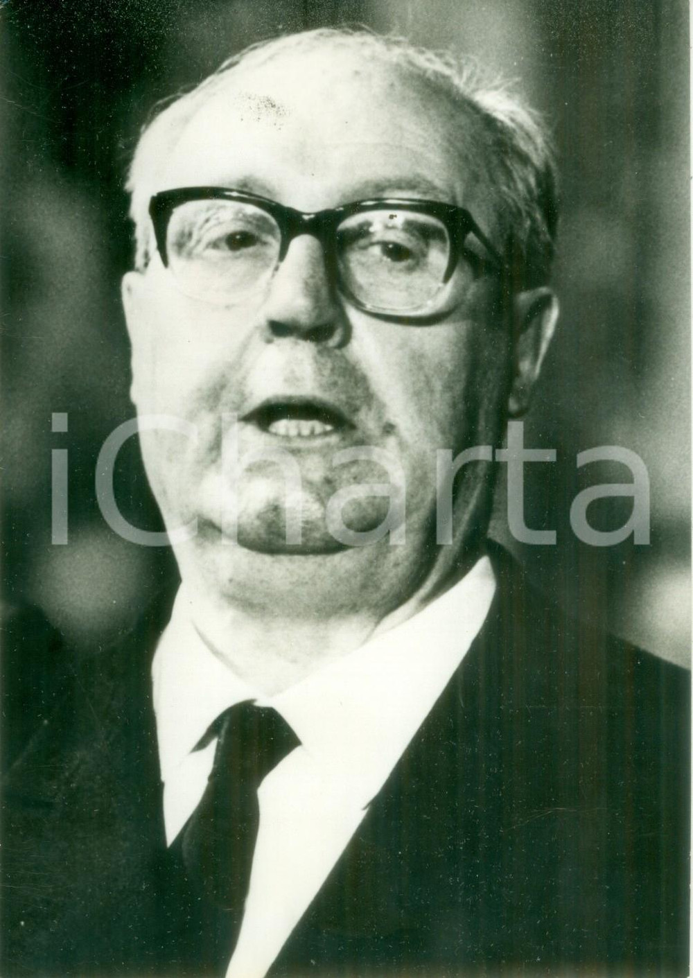 Fotografia d epoca originale 1971 ROMA Giuseppe SARAGAT Presidente della Repubblica Fotografia 1